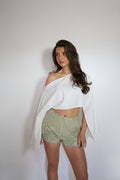 Linnen blouse white