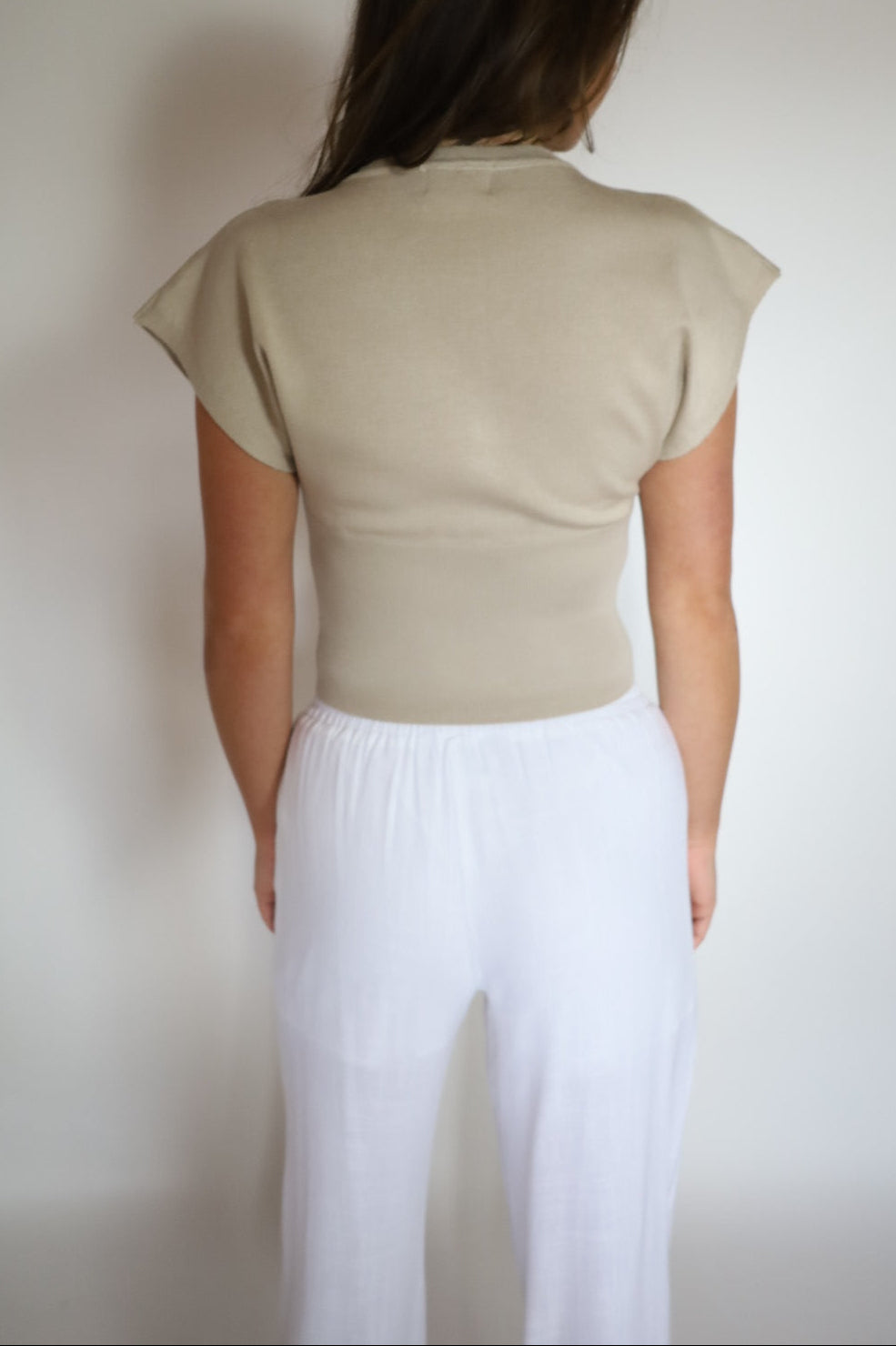 Soft knit beige