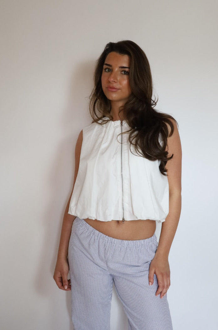 Linen pants strips