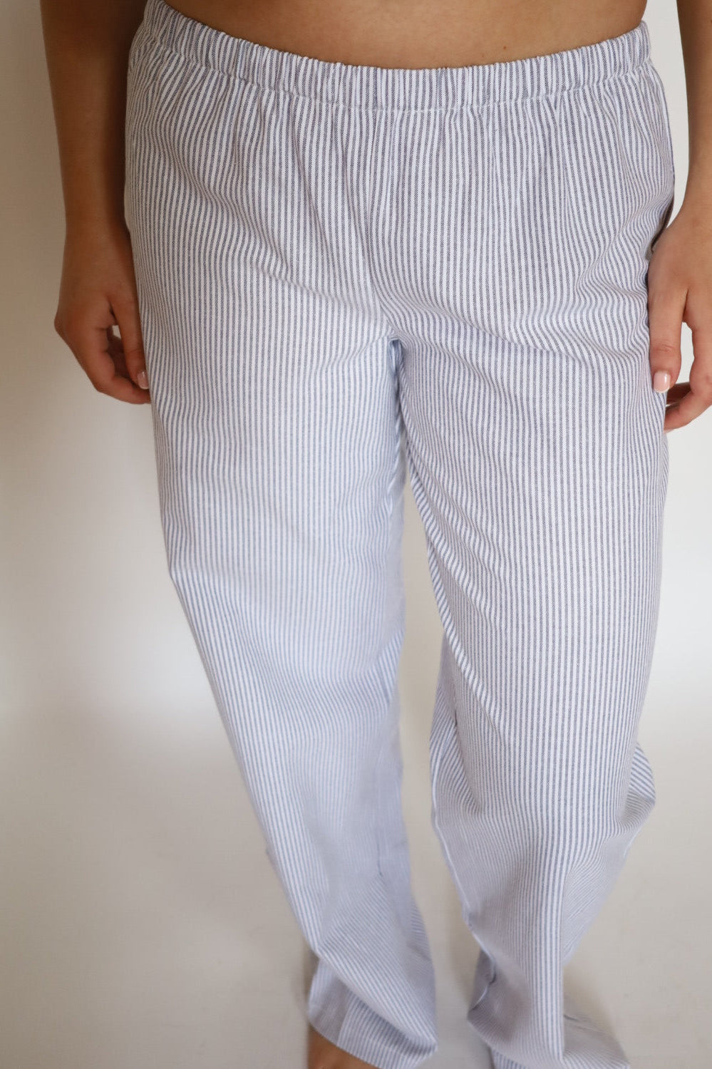 Linen pants strips