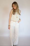 Flow top soft yellow